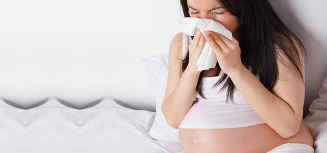 Como evitar o nariz entupido durante a gravidez